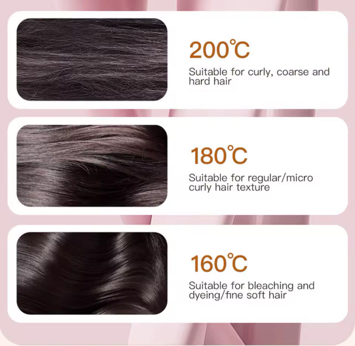 Portabel hår plattång